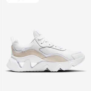 Women's Nike Rye 365 2 White and Tan Sneakers